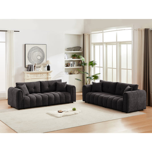 Eclipse Bouclé Sofa Set