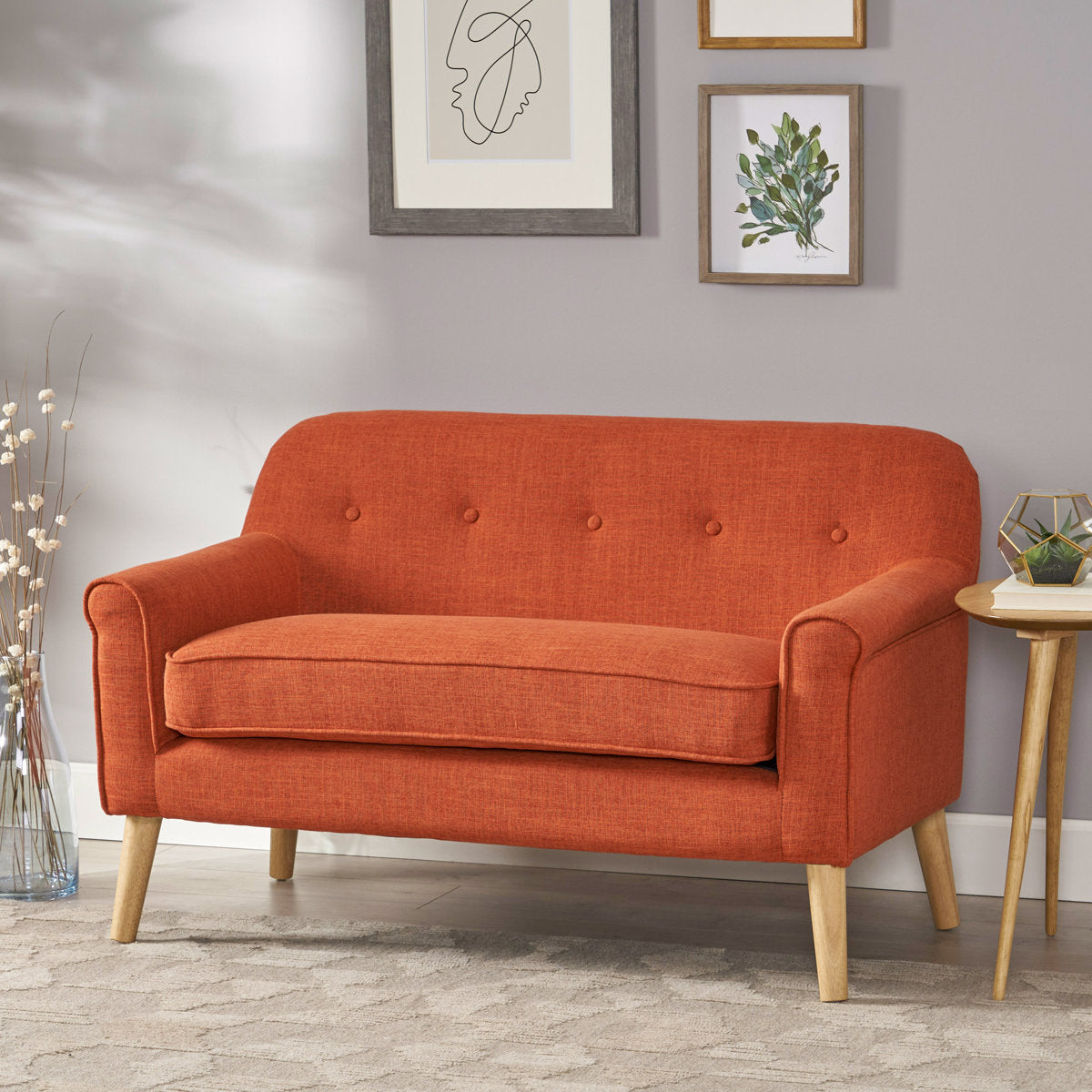 Rust Haven Sofa