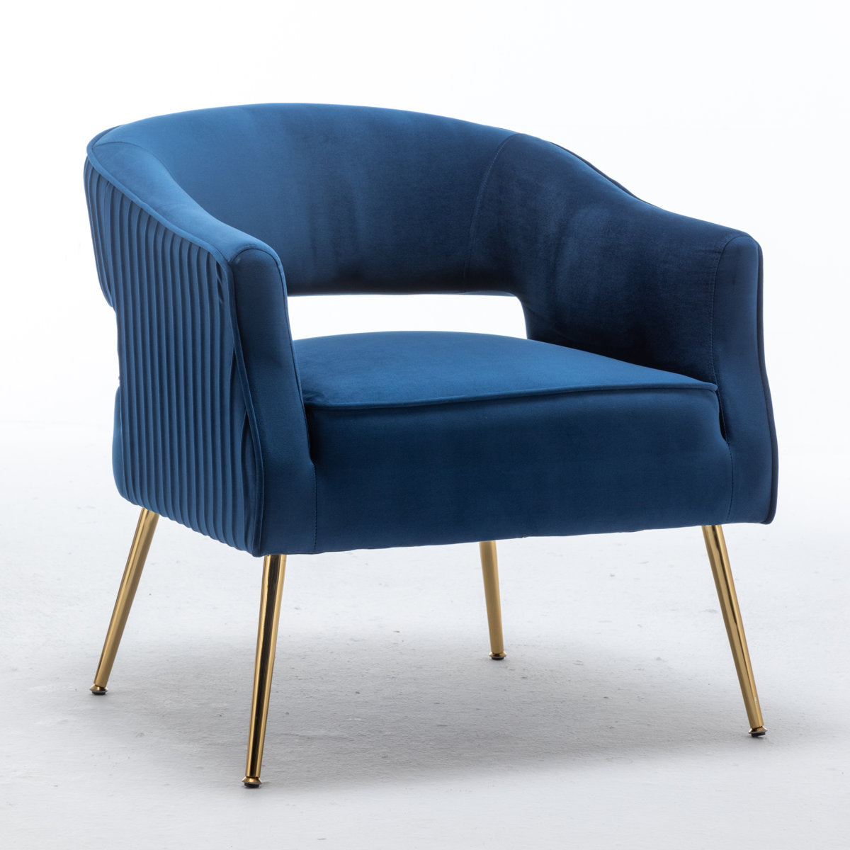 Royal Blue Velvet Chair