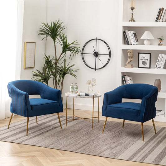 Verona Velvet Accent Chair
