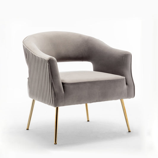 Luna Velvet Accent Chair