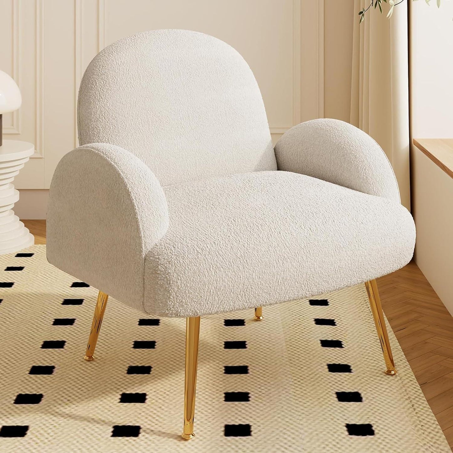 Opal Bouclé Accent Chair